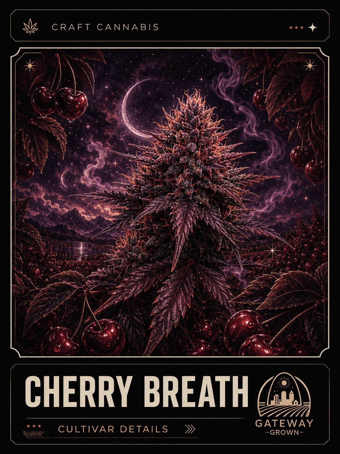 Cherry Breath cultivar artwork