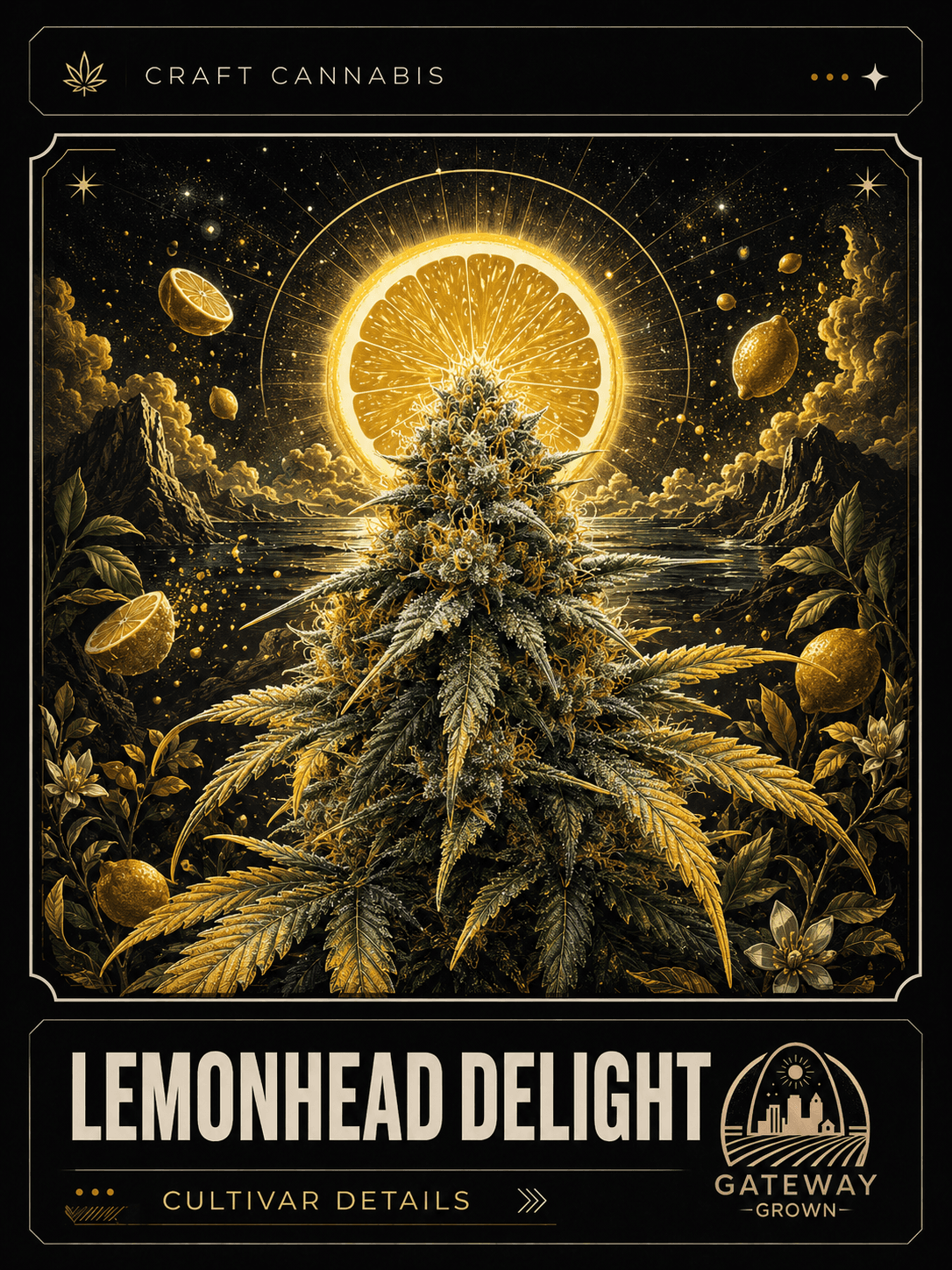 Lemonhead Delight cultivar artwork