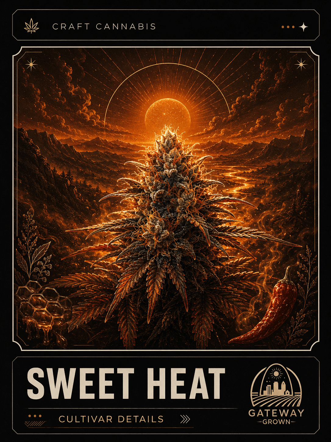 Sweet Heat cultivar artwork